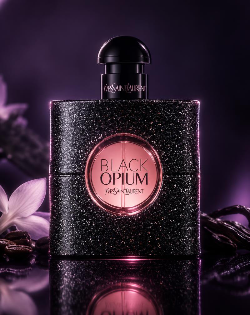 YSL Black Opium Le Parfum perfume bottle