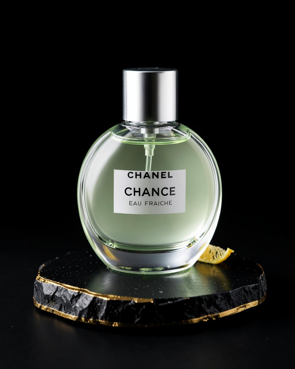 Chanel Chance Eau Fraîche perfume bottle