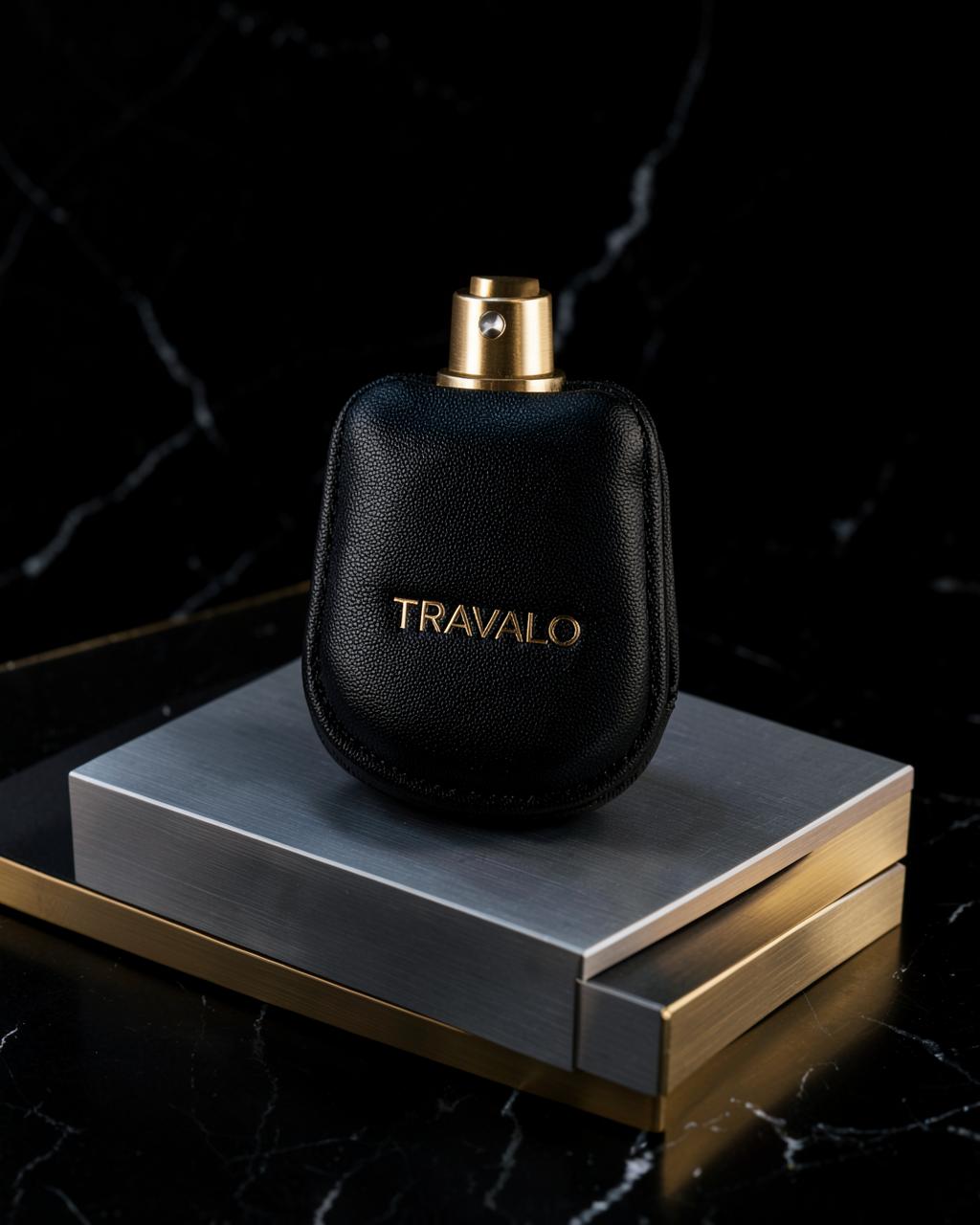 Travalo Premium Leather Travel Perfume Case perfume bottle